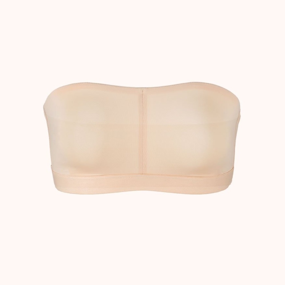 Lively Bandeau Strapless Bra, Toasted Almond - Med